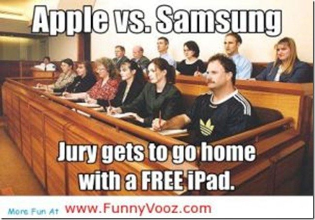 jury goes with an ipad